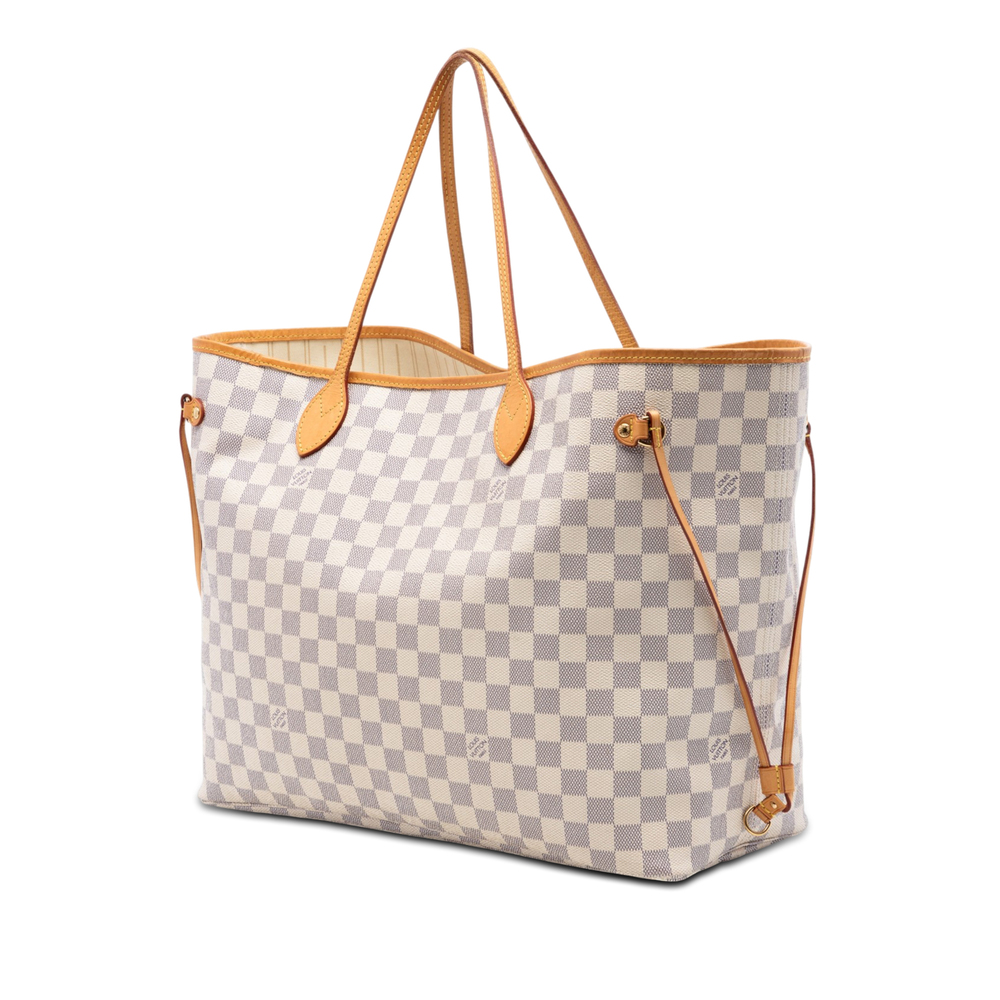 Pre-Loved Louis Vuitton Damier Azur Neverfull GM - Picture 2 of 7
